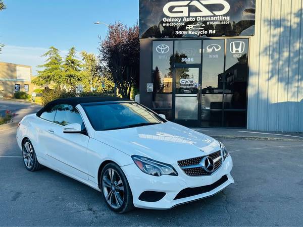 2014 MERCEDES BENZ E350 CONVERTIBLE - $14,500 (RANCHO CORDOVA)63619382654209121