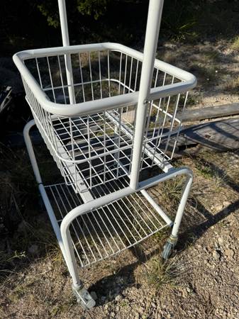 Make offer! Laundry cart basket on wheels 1