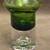 VINTAGE BO BORGSTROM ASEDA GREEN GLASS HOOP VASE - SWEDEN 3 thumbnail