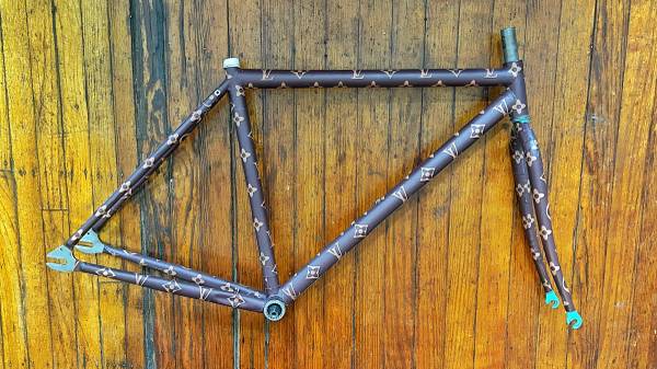 Brown Track Bike Small 1