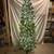 1990s 7ft. Artificial Christmas Tree with White Lights 3 thumbnail