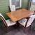 Dining table with 4 chairs - extendable 1 thumbnail