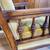 Vintage Victorian Style Avocado Velvet Tufted High Back Armchair 7 thumbnail