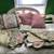 twin daybed, mattress and matching bedding 1 thumbnail