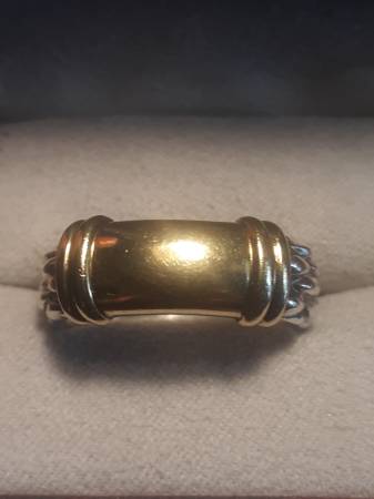 18K DAVID YURMAN VINTAGE CABLE CLASSIC RING 1