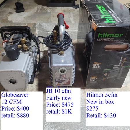 Vacuum pump professional series 2 stage 1