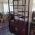 Antique Chinese Oriental Rosewood Curio Display Shelf w Cabinet 2 thumbnail