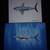 2 Great White Sharks Paintings Original Artworks Signed 11 thumbnail