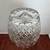 Vintage 16" Cut Glass Decanter Diamond Hobnail Thumbprint w/ Stopper 4 thumbnail