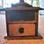 Antique metal hand crank coffee grinder with ornate design 5 thumbnail