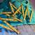 VINTAGE KLEIN TOOLS FOLDING WOODEN TAPE MEASURE- EC 2 thumbnail