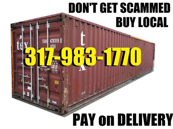 40' Used Storage Container 1