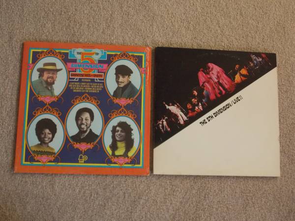 Disco de vinilo The 5th Dimension en vivo - $5 (redwood city)63471133376771120