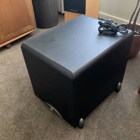 Klipsch 12" Downfiring 600 watt peak Powered Subwoofer 1