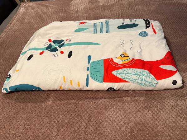 4 Piece Aircraft Themed Twin Comfortet Set - $35 (Sherman)63443836312449122
