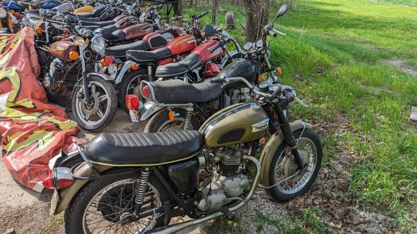 I COLLECT OLD VINTAGE MOTORCYCLES 1900-1980 TOP CASH 1