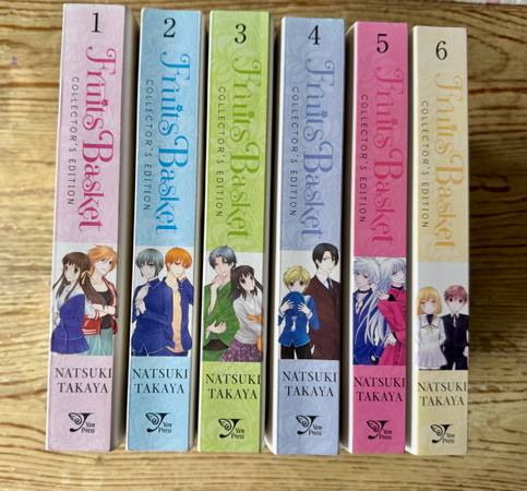 Fruits Basket Collector's Edition Manga Set, Volumes 1-6 (Yen Press) 1