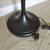 $100 Floor Lamp Torchiere Metal / Glass Shade 6ft. - Like New! 4 thumbnail