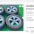 4x LAND ROVER aluminum alloy wheels 19's 5x108 or 5x4.25 pattern 14 thumbnail