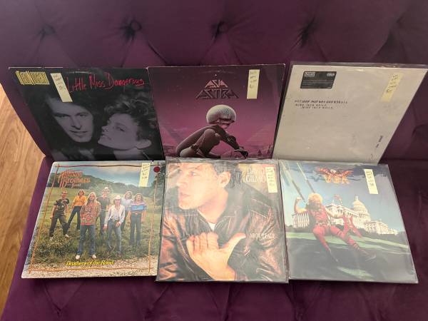 Last batch of vinyl record albums for sale 1