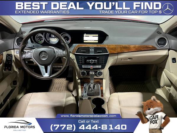 2012 Mercedes-Benz C250 Sport $165/mo Low Miles with Service Records - $7,999 ($ 4 YOUR CAR @ Florida Motors Collection)63469593726083122