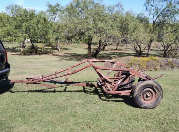 Priefert Round Bale Hay Hauler Trailer Dolly 1