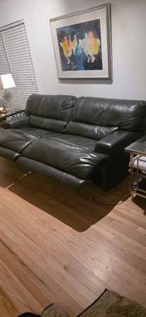 Reclining Leather Sofa Set 1