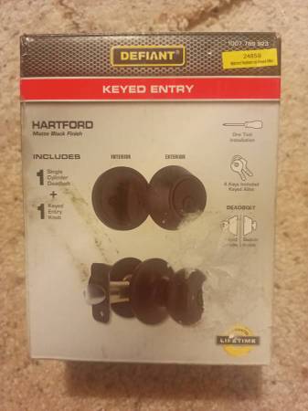 Entry Lock & Deadbolt 1