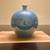 Crate & Barrel Blue Luster Vase 1 thumbnail