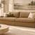 Plush Down Khaki Sofa 1 thumbnail