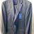 NEW w/tags IZOD Men's Charcoal Gray Stretch Suit 42L 7 thumbnail