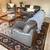 Four piece leather sofa set 5 thumbnail