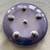 Ikebana - Vintage, Iridescent, Pearlescent, Glazed Japanese Bulb Bowl 1 thumbnail