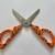 Cat Tiger Scissors Stainless Steel Japan Used Worn Vintage 4 thumbnail
