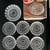 Vintage Nachtmann Europa Bleikristall Coaster Set of 7 W Germany 24% 1 thumbnail