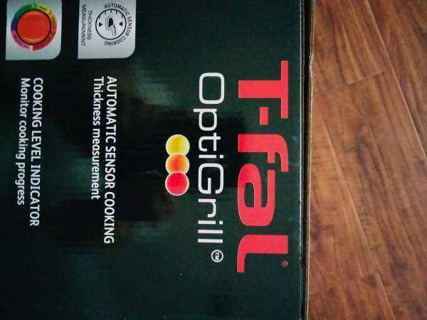 New T-Fal GC7 Opti-Grill Indoor Electric Grill, 4-Servings, Automatic - $7563471470950915124