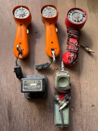 Telephone Butt Set, Eppley Standard Cell, Wire Wrap Tool 1