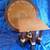 Round Mahogany Table W/ Veneer Inlays Handmade In Italy 3 thumbnail