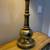 Vintage Stiffel Brass Lamp Linen Shade 9 thumbnail