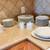 Complete set of white dishes 1 thumbnail