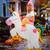 Adult Halloween Costume, Princess Riding a Unicorn Inflatable Dress-Up 1 thumbnail