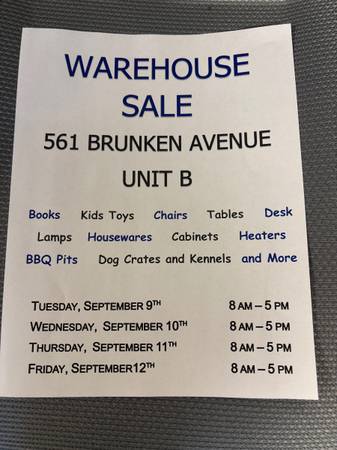 Huge Warehouse Sale 1