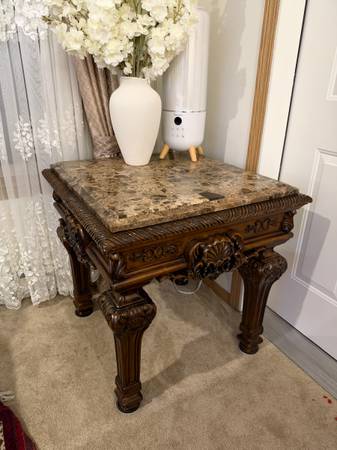Marble table set 1