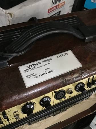 BEHRINGER ACX450 BROWN ACOUSTIC GUITAR COMBO AMP - $150 (Escondido)63471474173955121