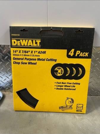 DeWALT Chop Saw Wheel, 4 Pack 1