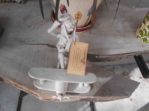 Mid Century sculpture by Italian artist Dino Bencini Pilot 661 1