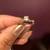 14K Yellow Gold Engagement Ring (Size 7-8) with White Sapphire Stone 3 thumbnail