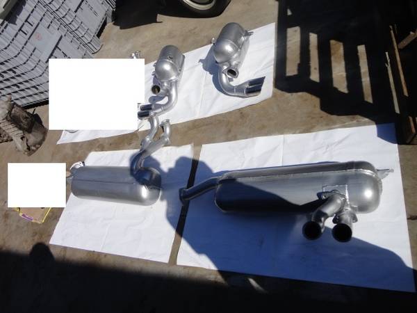 Exhaust for Ferrari Testarossa series 1 1