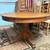Solid Oak Pedestal Dining Table | Oval | Carved Claw Foot | Seats 4-6 | 6 thumbnail