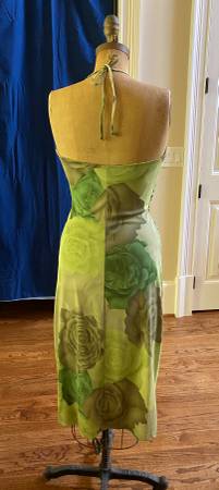 green country bridesmaid dresses MIRELLA LONG SLEEVE WRAP DRESS GREEN main image 1